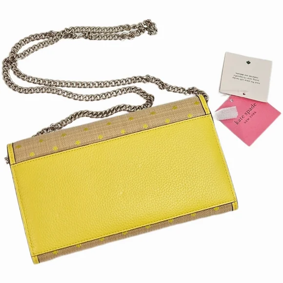 Kate Spade Rafia Roulette Dots Crossbody - Picture 14 of 17